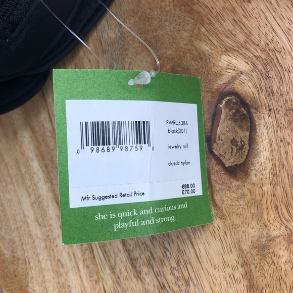 NWT Kate Spade Nylon Jewelry Roll - Picture 4 of 5